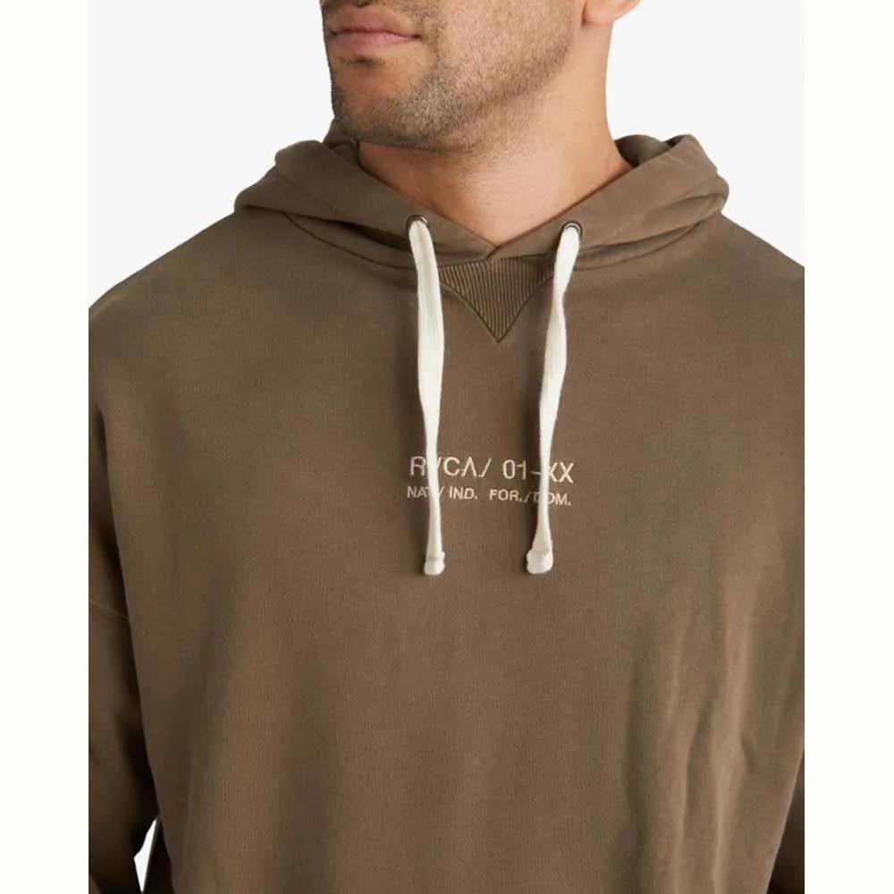 RVCA Circa Hooded Sweatshirt Wood