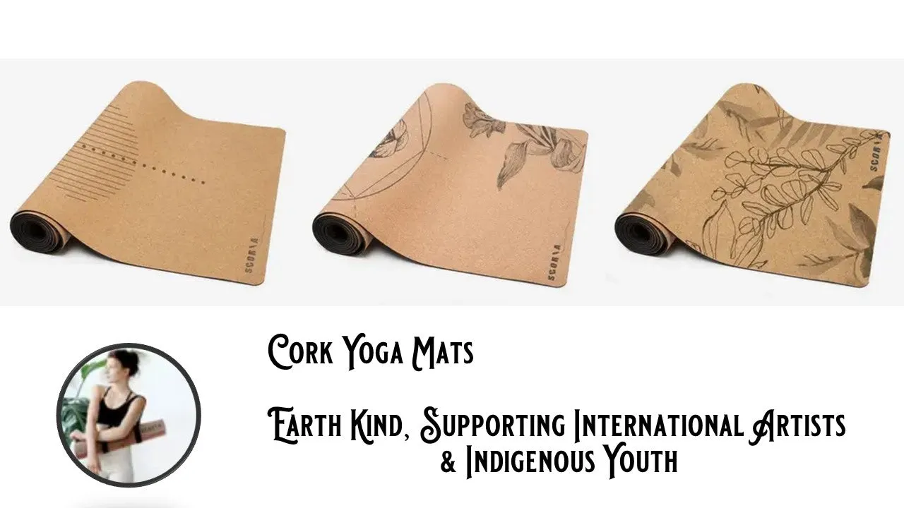 Scoria World Inc. - Day Bear Cork Yoga Mat by Scoria (3.5mm)