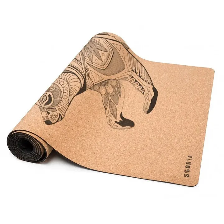 Scoria World Inc. - Day Bear Cork Yoga Mat by Scoria (3.5mm)