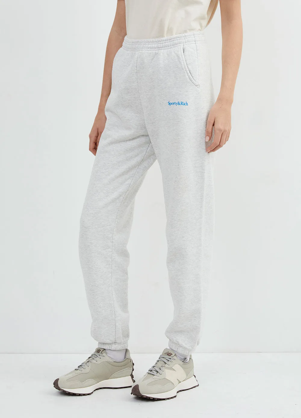 Serif Logo Sweatpants