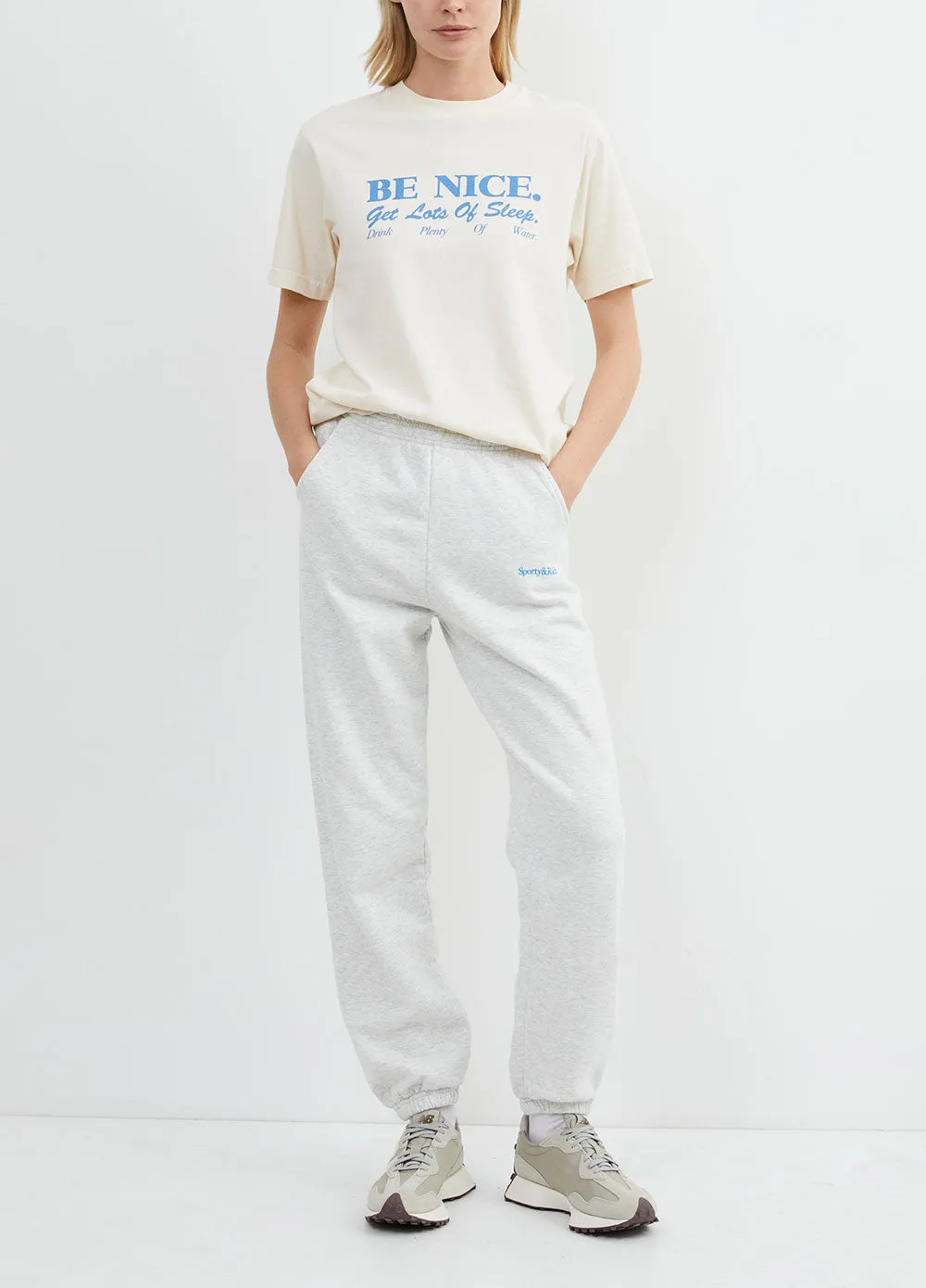 Serif Logo Sweatpants