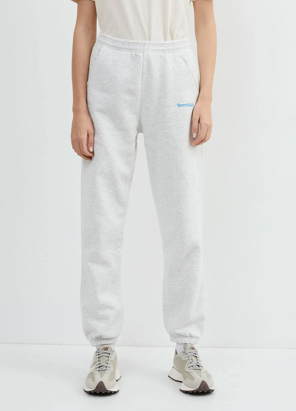 Serif Logo Sweatpants