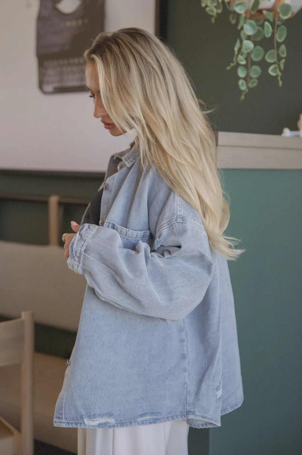 Simone Oversized Denim Jacket