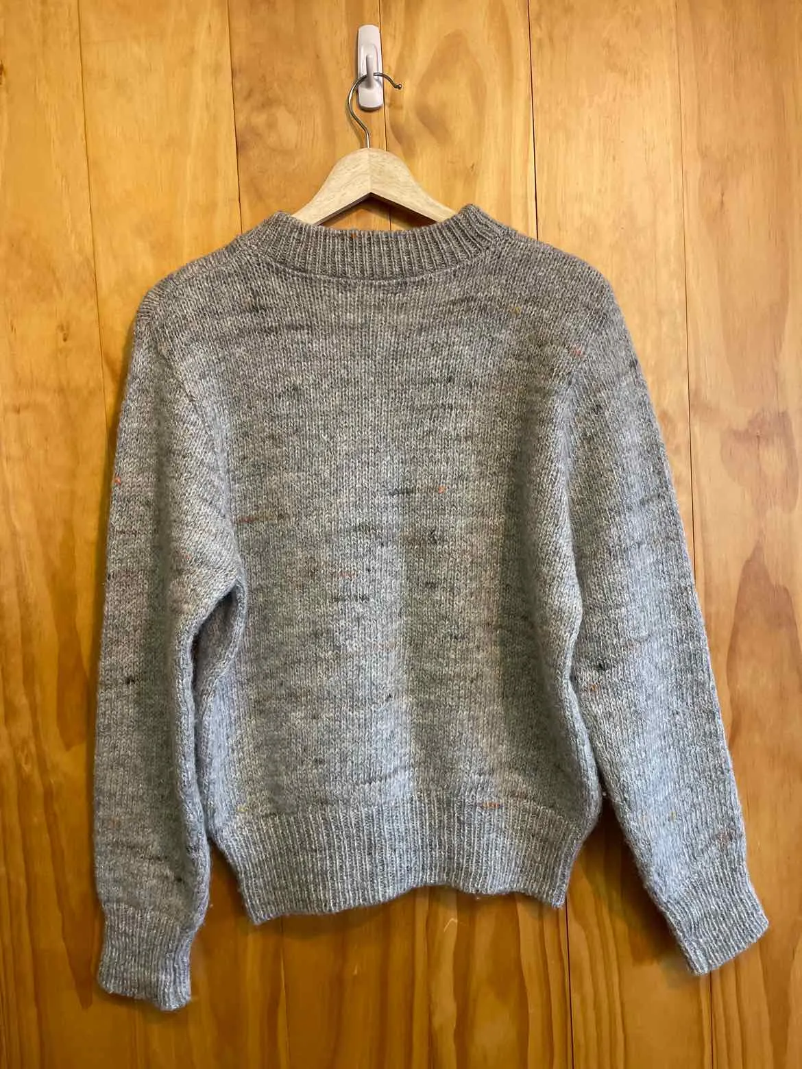 Size Small The Knitting Mill Gray Women's Sweater & Sweatshirt