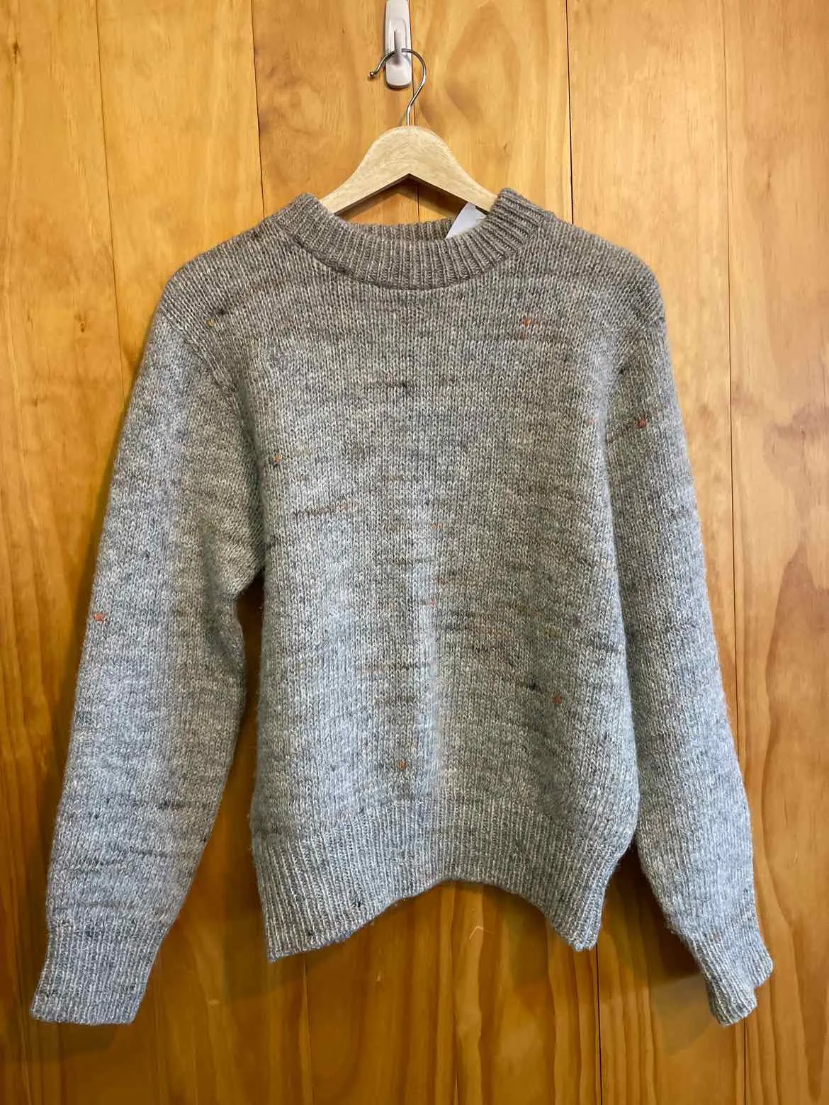 Size Small The Knitting Mill Gray Women's Sweater & Sweatshirt