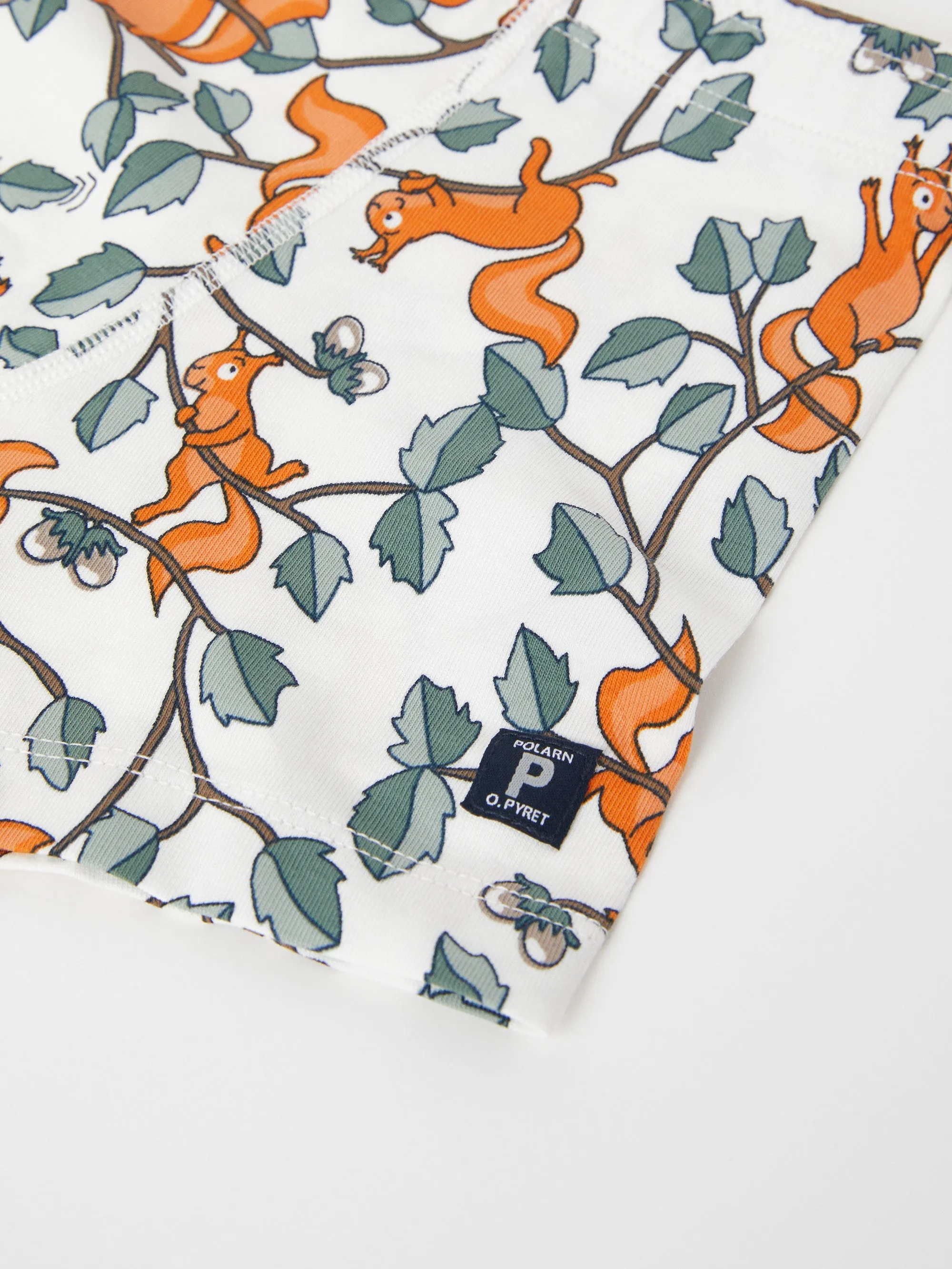 Squirrel Print Boys Boxers