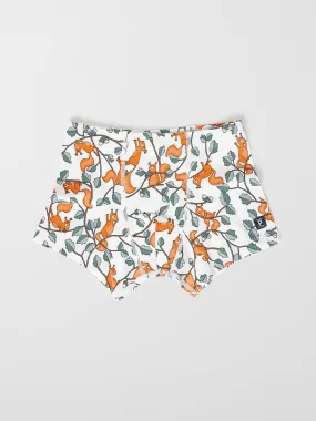 Squirrel Print Boys Boxers