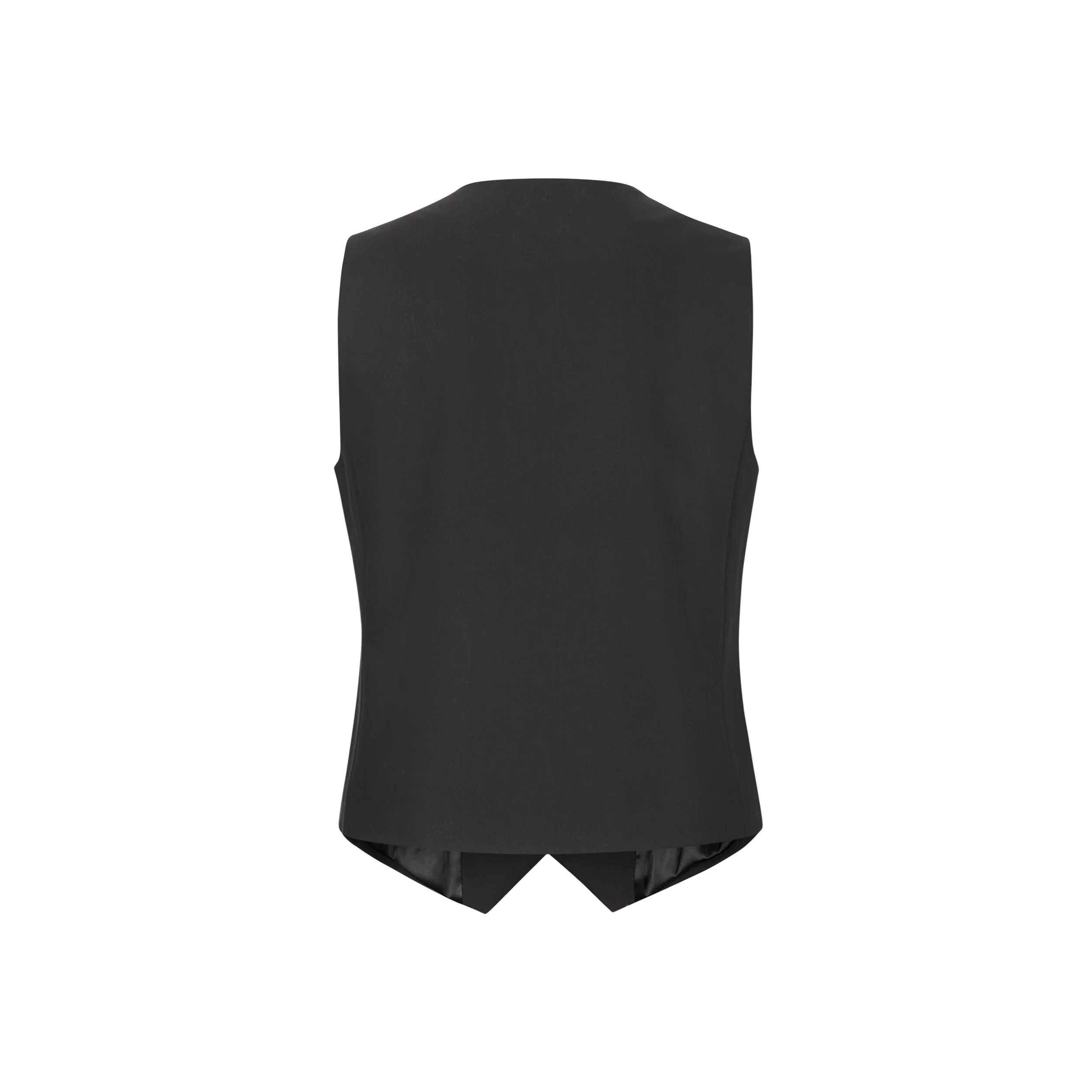 SRHibiscus Waistcoat - Black