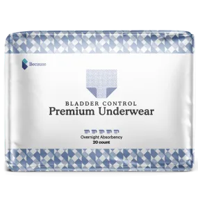 Starter Pack of Starter Pack of Because Premium Underwear for Women (Overnight)