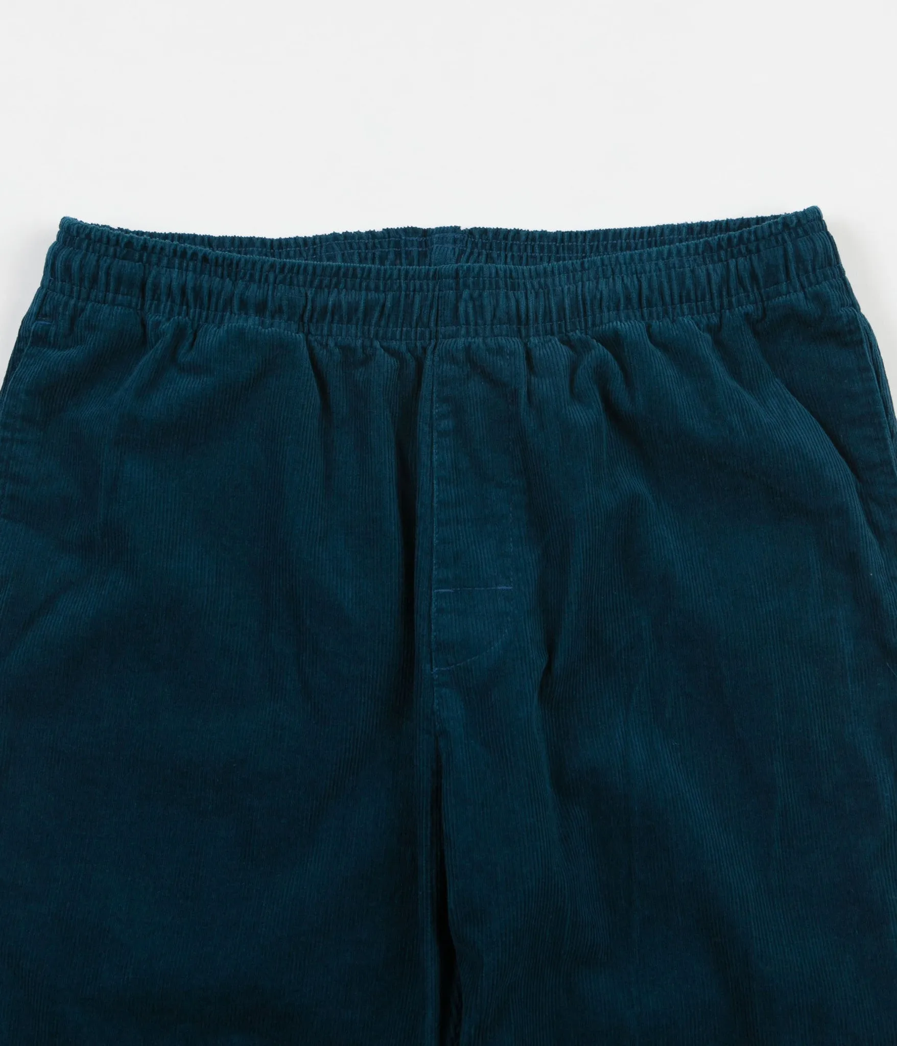 Stussy Corduroy Beach Pants - Dark Teal