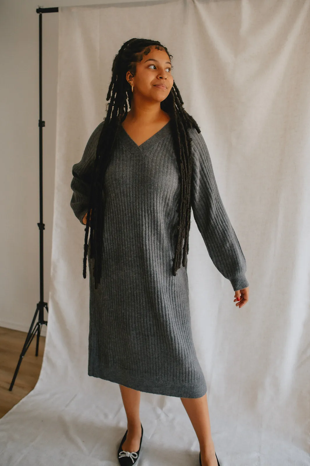 The Martha Sweater Dress - PLUS