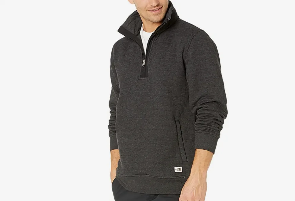 THE NORTH FACE MENS LONGS PEAK 1/4 ZIP