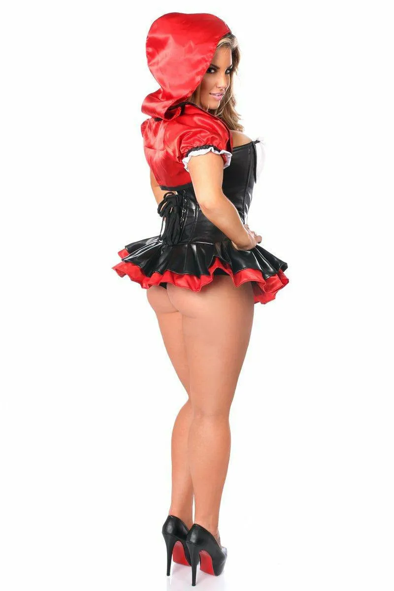 Top Drawer Premium Red Riding Hood Corset Dress Costume