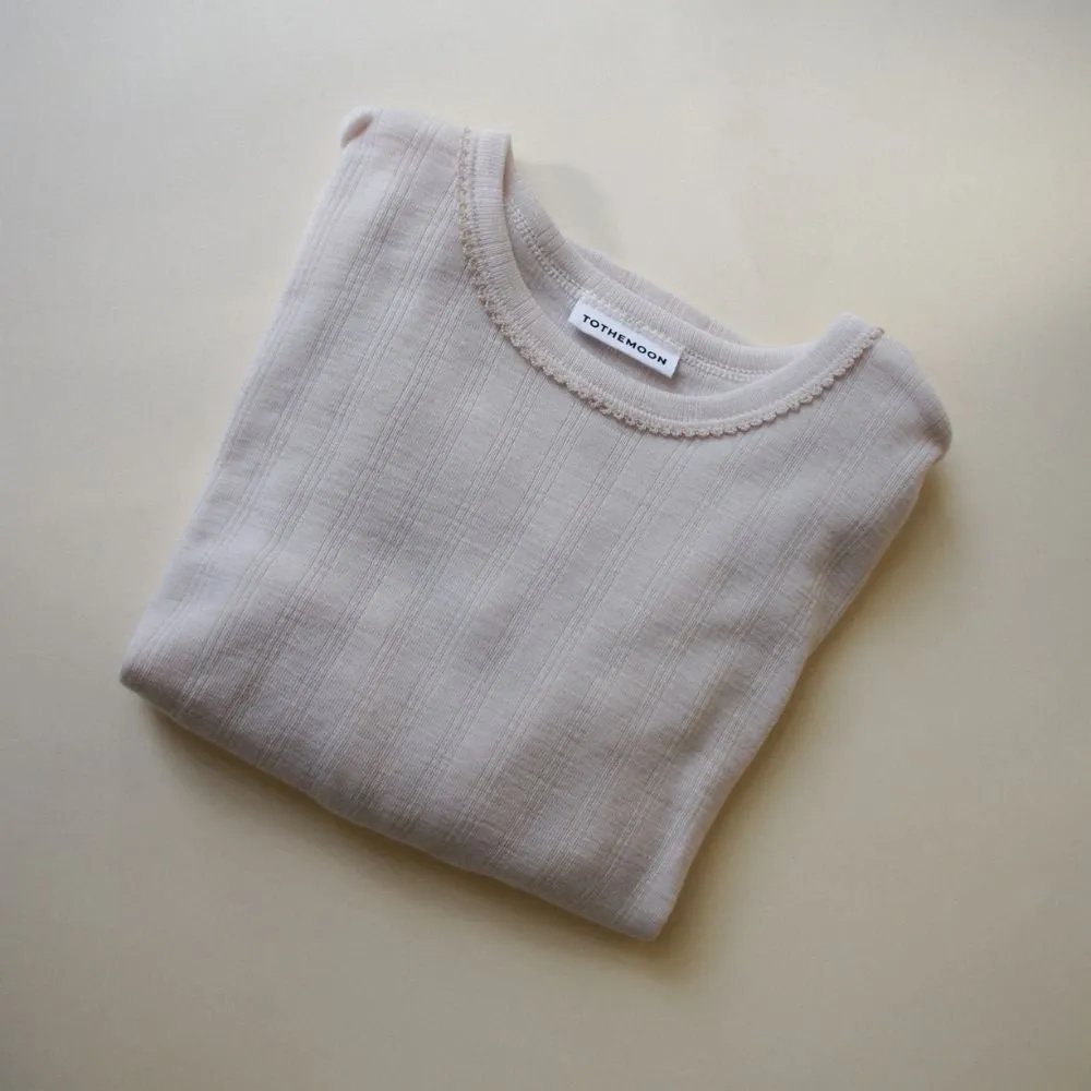 Tothemoon ☾ - Shirt - Long sleeve - 100% Wool - Moonbeam