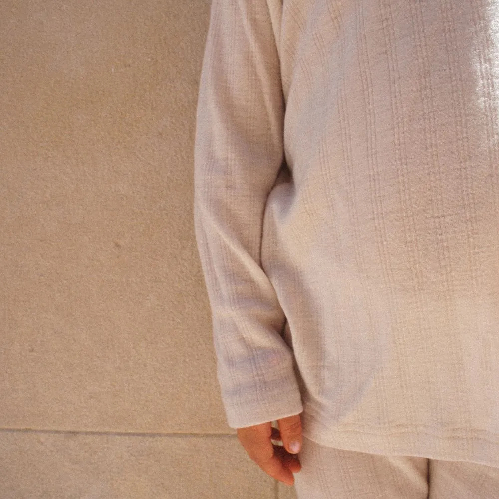 Tothemoon ☾ - Shirt - Long sleeve - 100% Wool - Moonbeam