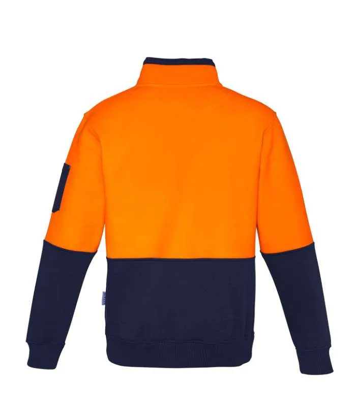 Unisex Hi Vis Half Zip Pullover