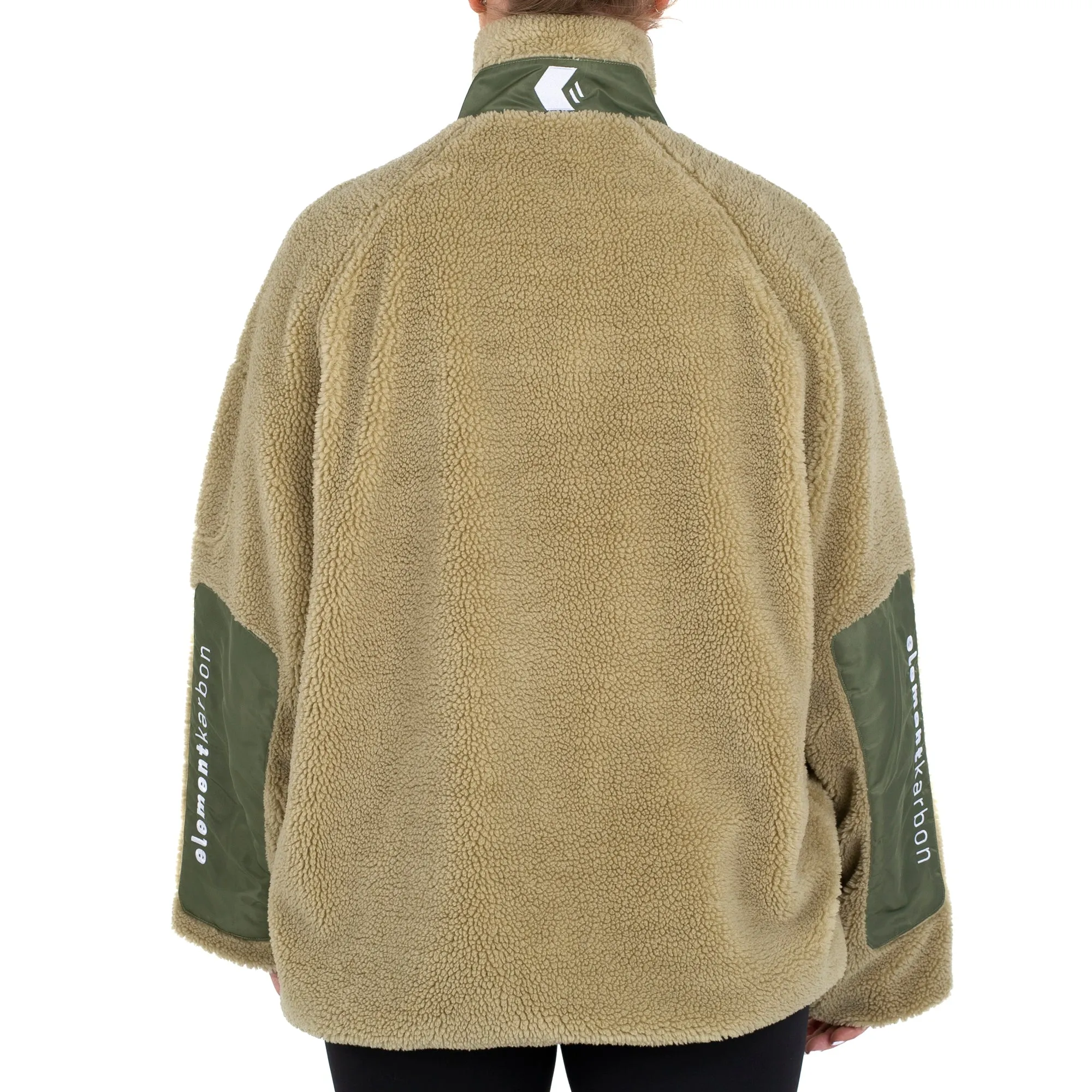 Unisex Sherpa Fleece Khaki