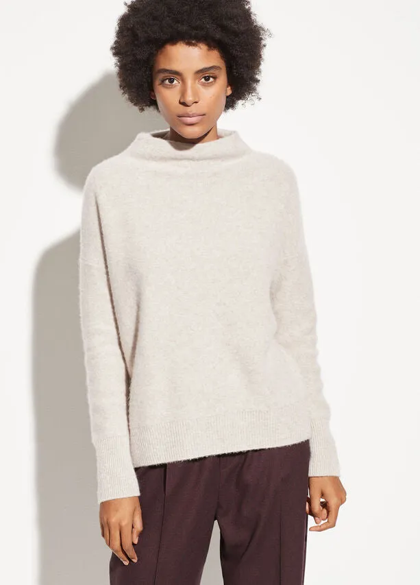 Vince - Funnel Neck Pullover in Marble