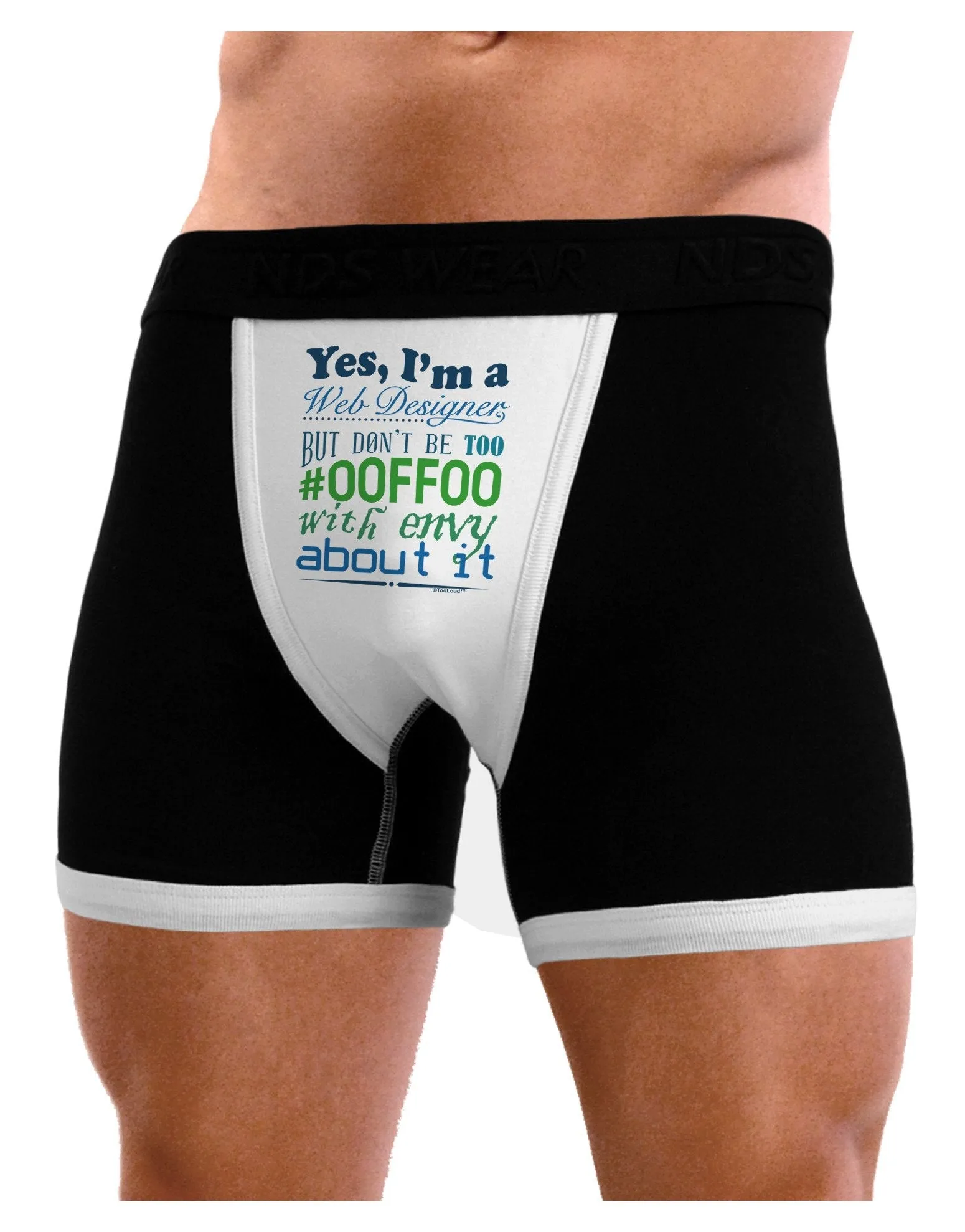 Web Designer -00FF00 With Envy Mens Boxer Brief Underwear