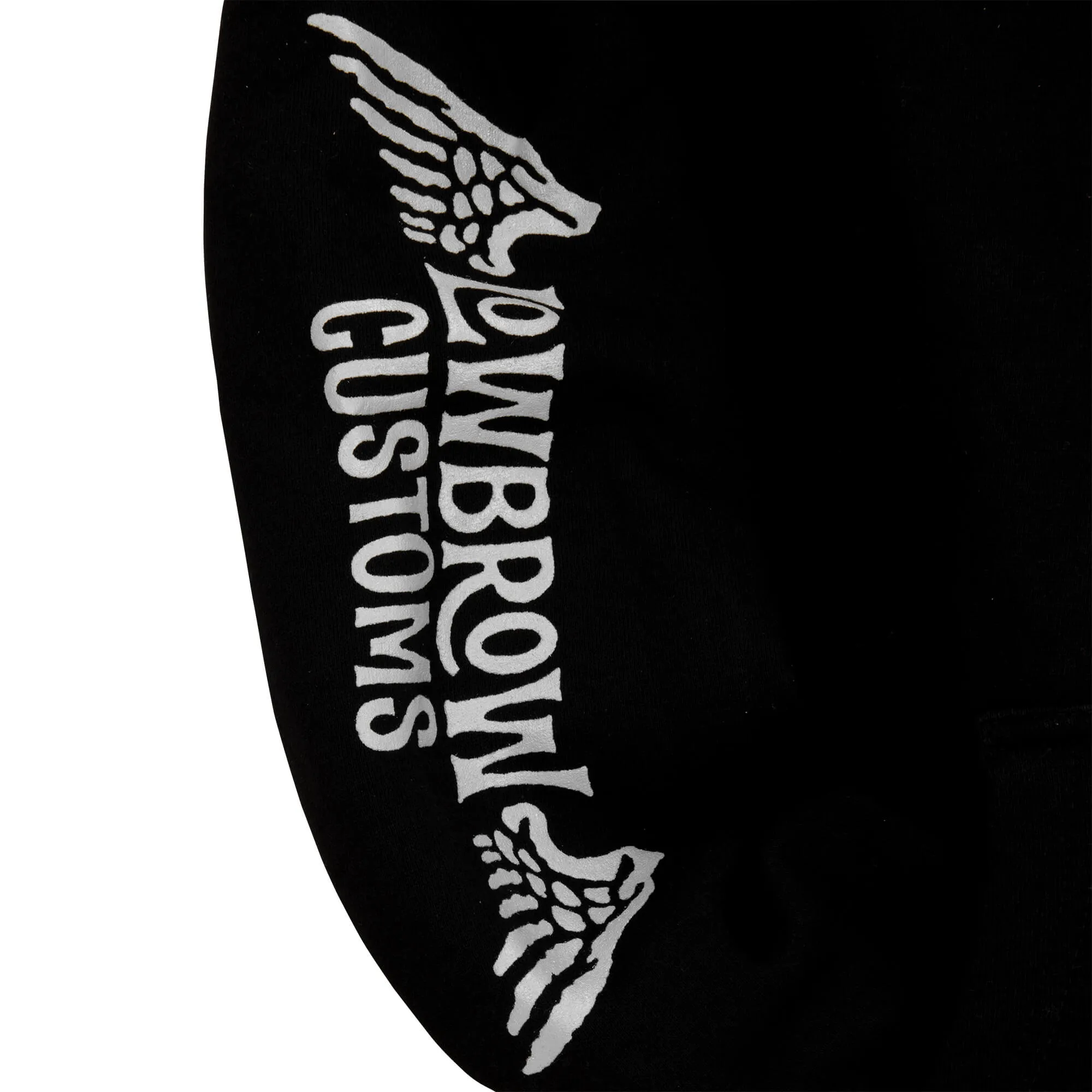 Winged Skull Pullover Hooded Sweatshirt