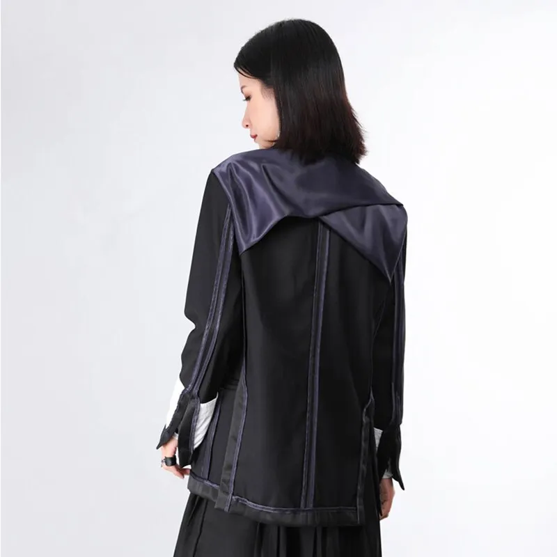 Women's Black Button Up Jacket