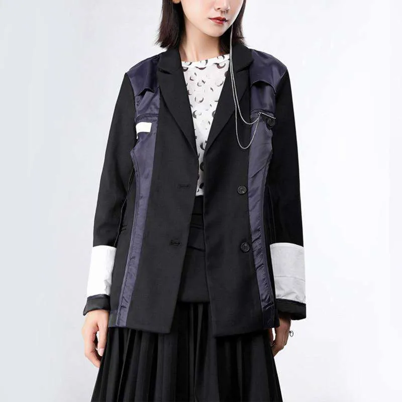 Women's Black Button Up Jacket