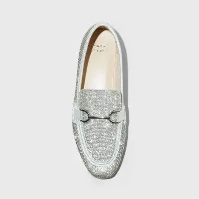 Women's Laurel Rhinestone Loafers - A New Day