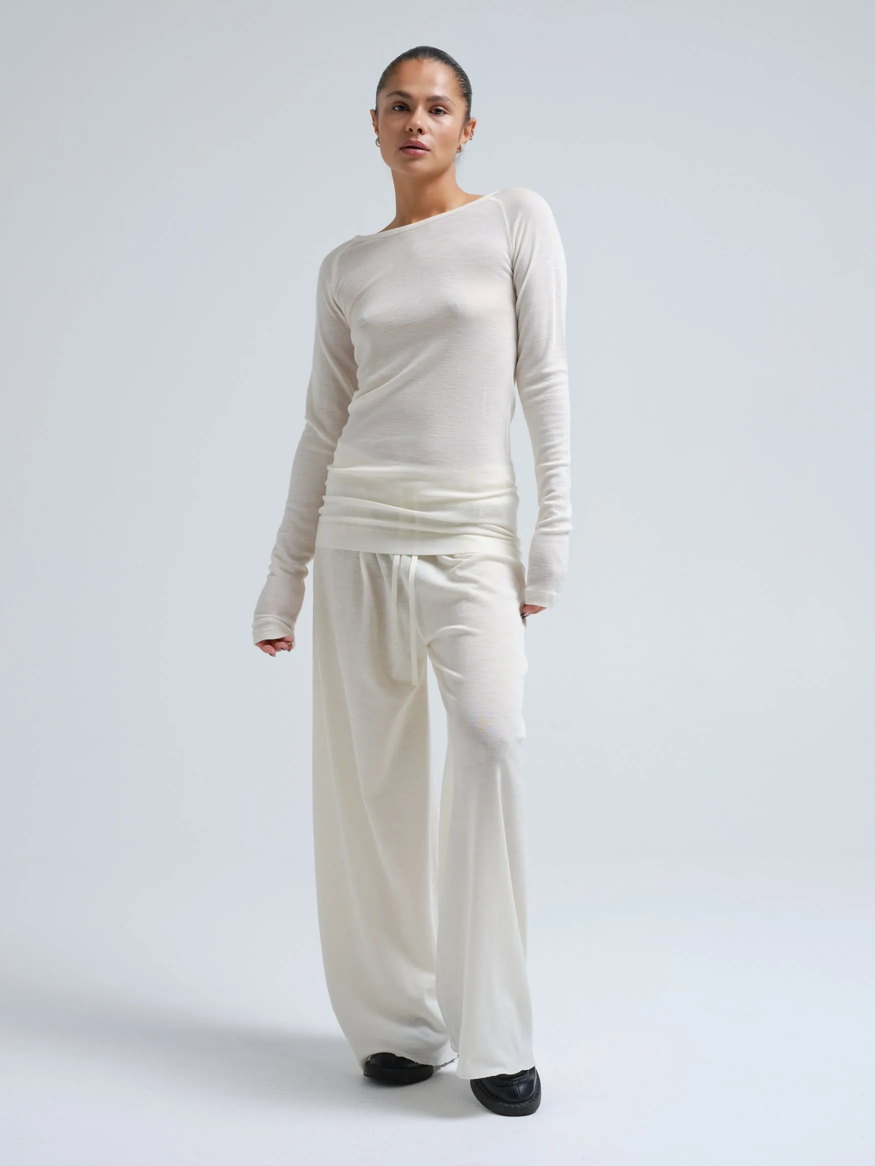 Woolen Jade | Merino wool - Off-White