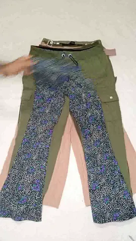 Y2K MIXED BRANDED LADIES TROUSERS - CARGO PANTS - 10 PCS